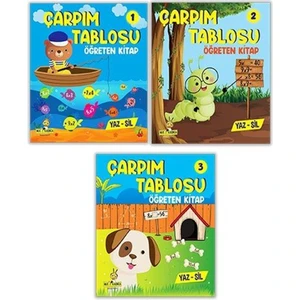 Yükselen Zeka Çarpım Tablosu Öğreten Kitap Serisi