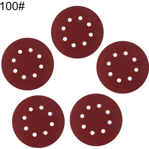 Adet 40-240 Grit 125MM Yuvarlak Parlatma Zımpara Kağıdı 8 Delik Zımpara Diski Sayfaları (Yurt Dışından)