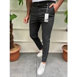 Erkek Slimfit Keten Pantolon