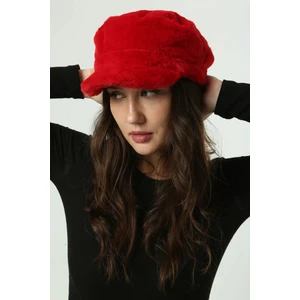 Saria Moda Pelus Kaptan-Denizci Kadın Şapka
