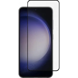 Samsung Galaxy S23 Fe Tam Kaplayan Çerçeveli Tempered Ekran Koruyucu - Siyah AL3276