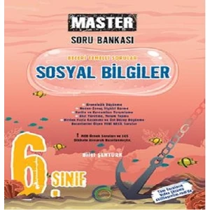 Okyanus Yayınları 6. Sınıf Master Sosyal Bilgiler Soru Bankası