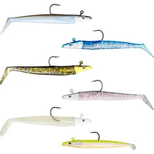 Zand Eel 11CM 7GR-14GR Double Body+Head Silikon Balık