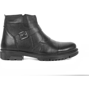 Hakiki Deri Kürklü Iç Astar Termo Taban Erkek Kışlık Bot