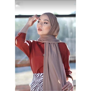 Nil Butik Vizon Tesettür Penye Şal
