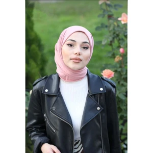 Nil Butik Pudra Tesettür Penye Şal
