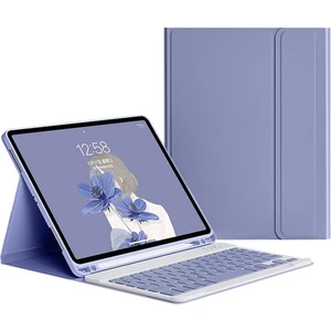 Apple iPad 10.nesil 10.9 2022 Kılıf Model A2696,A2757,A2777 Yatay Standlı Kalem Bölmeli Bluetooth Klavyeli Deri Kapaklı Kılıf
