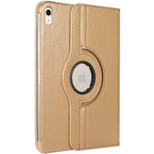 Apple iPad 10.Nesil 10.9 inç Kılıf 360 Derece Dönerli Yatay ve Dikey Standlı Deri Kılıf (Model A2696,A2757,A2777)