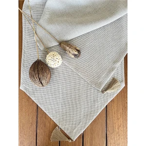 Keten Dokulu Bej Runner