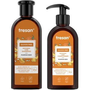 Bal Kabağı Çekirdeği Onarıcı Sülfatsız Bakım Şampuanı 300 ml + Saç Kremi 300 ml