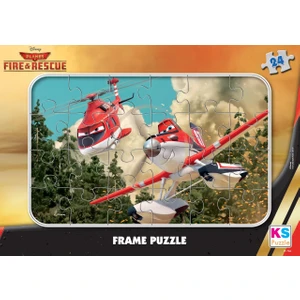 KS Games Planes Uçaklar Frame Puzzle 24'Lü PL-704
