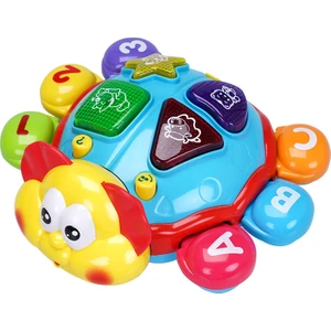 Great Match Bebek Emekleme Yürüyüş Müzik Elektrikli Oyuncak Ingilizce Öğrenme Eğitici Oyuncak (Yurt Dışından)