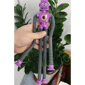 Çeşitli Vantuzlu Robot Teleskopik Boru Dekompresyon Oyuncağı (Yurt Dışından)