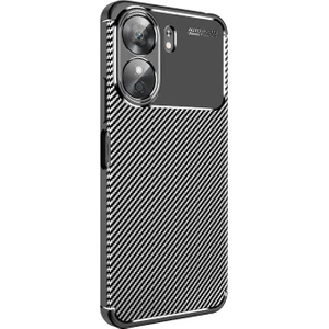 Xiaomi Redmi 13C Kılıf Negro Karbon Desen Silikon + Ekran Koruyucu
