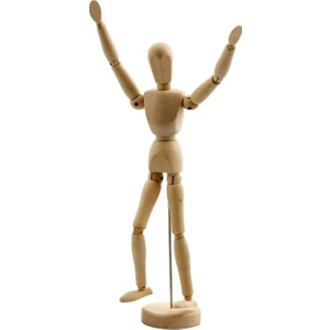 Ahşap Model Manken Eskiz Mankeni 20 cm