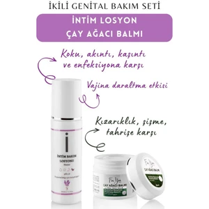 Intim Özel Bölge Bakım Losyon + Çay Ağacı Balm