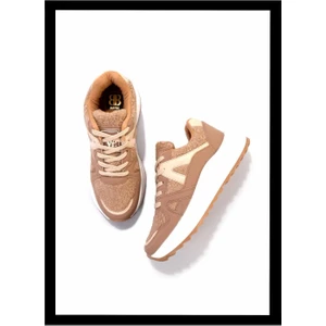 Vizon Kürklü  Kadın Sneaker K01412200097