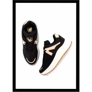 Siyah Nubuk  Kadın Sneaker K01412200001