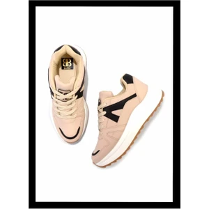 Bej Nubuk  Kadın Sneaker K01412200001