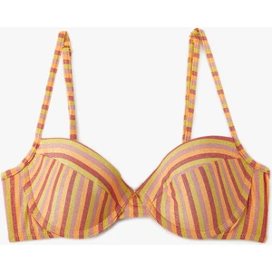 Balenli Bikini Üstü Kaplı Simli