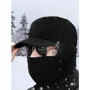 Mood Agenda Çok Fonksiyonlu Su ve Rüzgar Geçirmez Kürklü Termal Şapka Kışlık Şapka