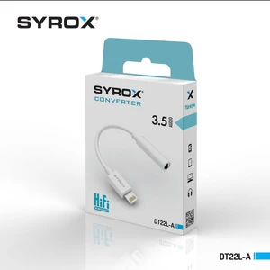 DT22L-A iphone Lightning To 3.5mm Jack Kulaklık Çevirici Aux Dönüştürücü Adaptör