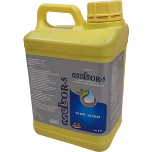 Mebor 5 Bor, Çinko Sıvı Bitki Besin Maddeleri (5 Litre)