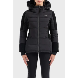 Ea7 Logolu Kapüşonlu Suya ve Rüzgara Dayanıklı Regular Fit Mont Kadın Mont 6RTB14 Tndaz 1200