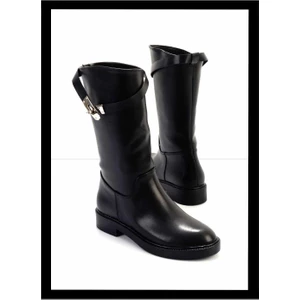 Siyah  Kadın Bot & Bootie K02828222209