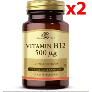Vitamin B12 500 Mcg 50 Kapsül 2 Adet