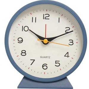 4,5 Inç Pille Çalışan Antika Retro Çalar Saat, Işıklı (Mavi) (Yurt Dışından)