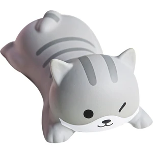 Fare Bilgisayar Dizüstü Bilgisayarı Için Sevimli Bilek Desteği Desteği, Grey-Cat (Yurt Dışından)