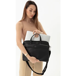 Unisex 13" & 14" Laptop Evrak Çantası Siyah