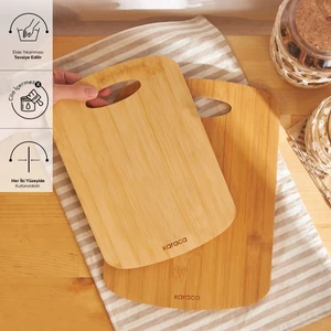 Defne 2'li Kesme Tahtası 28/33 cm