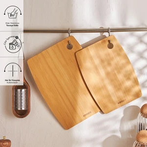 Bade 2'li Kesme Tahtası 28/33 cm