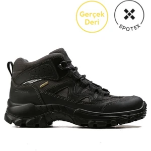 Grisport Unisex Gerçek Deri Su Geçirmez Trekking Bot Ve Ayakkabısı 13340D81T Siyah