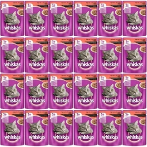 Pouch Gravy Soslu Sığır Etli Yaş Kedi Maması 24 Adet