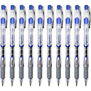 Signature 1.0 mm Jel Imza Kalemi Mavi 10 Adet