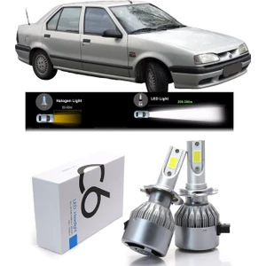 Renault 19 Europa Uzun-Kısa LED Xenon Şimşek Etkili