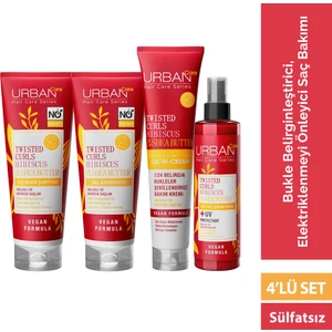 Urban Care Sülfatsız Hibiscus & Shea Butter Serisi 4'lü Set
