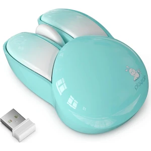 Mofii Wireless Mouse Renkli Tavşan Tasarım Kablosuz Sessiz Bilgisayar Notebook Laptop Için Fare USB Nano Receiver Mouse Tak Çalıştır 9.2cm x 6cm