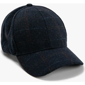 Kep Şapka Ekose Desenli