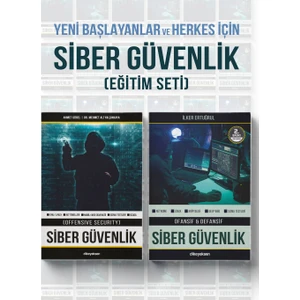Dikeyeksen Yayın Dağıtım Yeni Başlayanlar ve Herkes Için Siber Güvenlik Eğitim Seti (2 Kitap)
