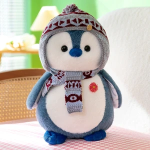 Sevimli Penguen Peluş Oyuncak Bebek Deniz Hayvanı Çocuk Yastığı 190G23CM (Yurt Dışından)