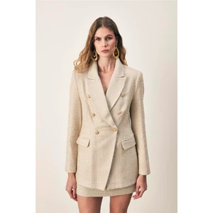 K24 1231-6512 Bej Tuvit Ceket