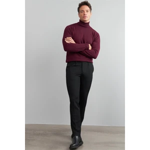 980 Erkek Tek Pile Cavalli Pantolon Siyah