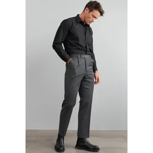 980 Erkek Tek Pile Cavalli Pantolon Gri