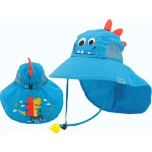 Dsummer Çocuk Güneş Koruyucu Uv Şapka - Mavi (Yurt Dışından)