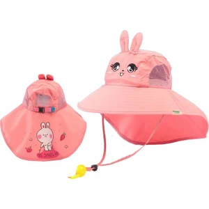 Dsummer Çocuk Güneş Koruyucu Uv Şapka - Pembe (Yurt Dışından)