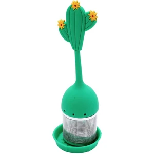 Beta Tea Kaktüs Şeklinde Silikon Çay Süzgeci - BA0285